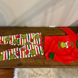 Dr. Seuss Grinch Matching Family Christmas Pajamas Kids Size 3t